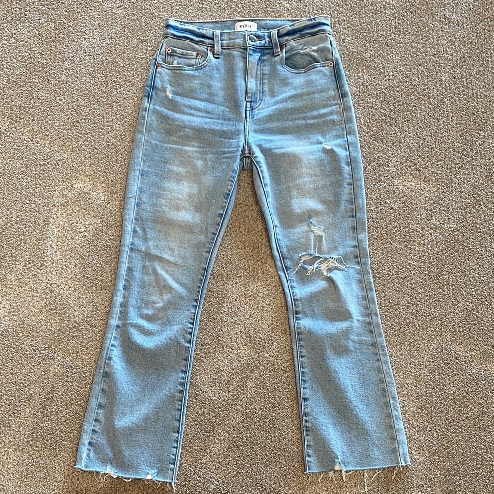 Pistola Light Blue Flare Jeans